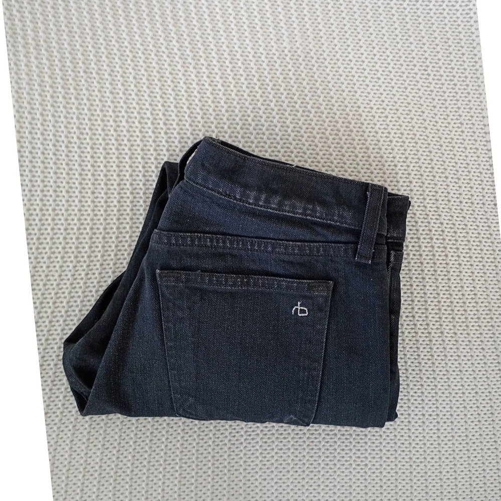 Rag & Bone Fit 1 Extra Slim Devon Jeans Dark Indigo Denim 32x32 USA NWOT $250 - Picture 15 of 15